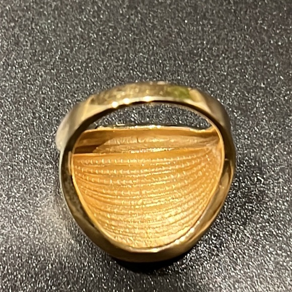 Solid 14K “Forever Gold” Cigar Band Ring - Picture 7 of 10